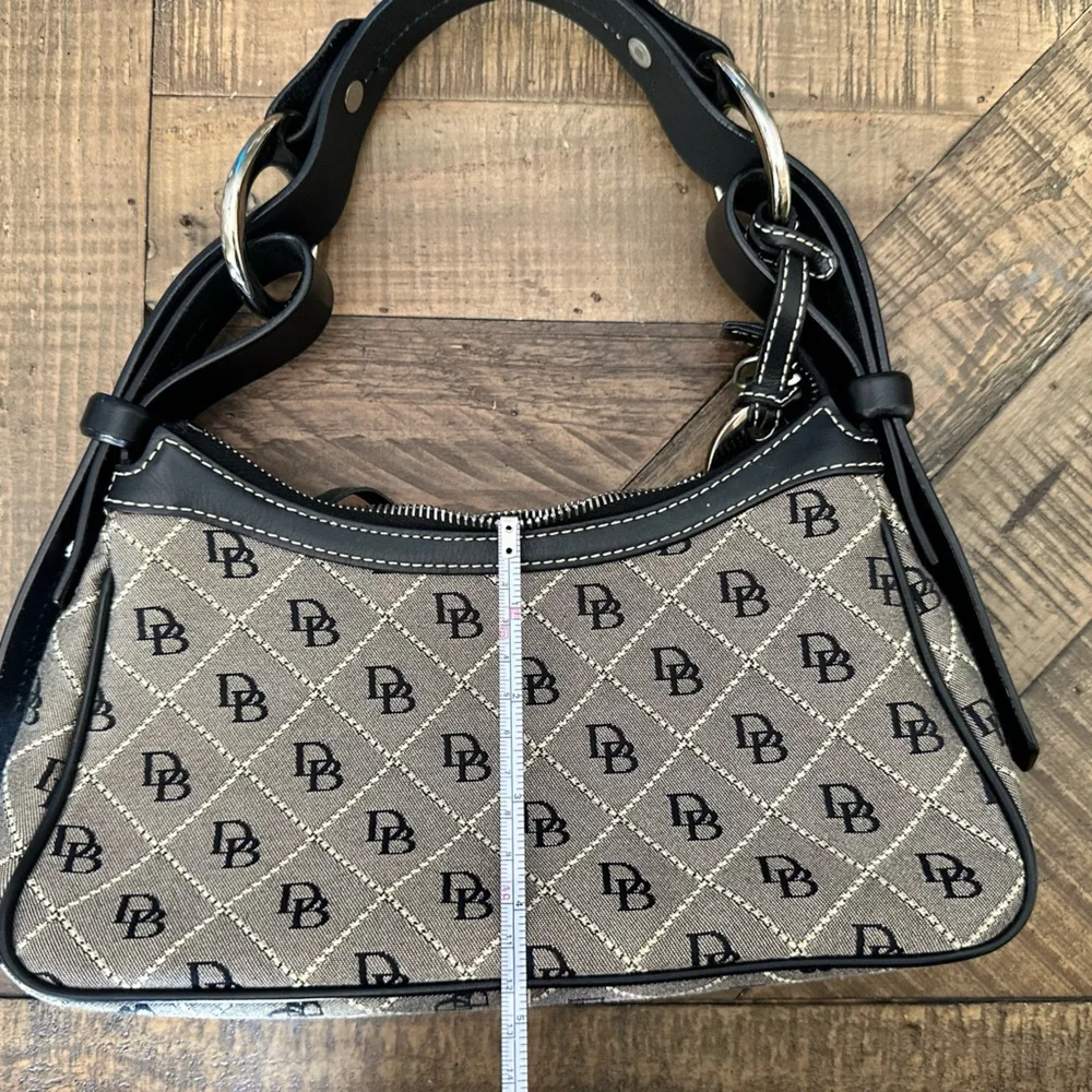 Dooney & Bourke Signature Hobo 10”x5”x3” - Picture 13 of 17